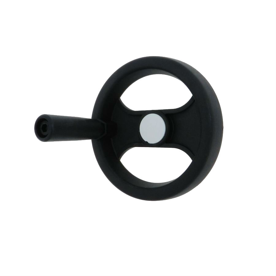 Nylon Euro Style Handwheel with Revolving Handle , Handwheels
